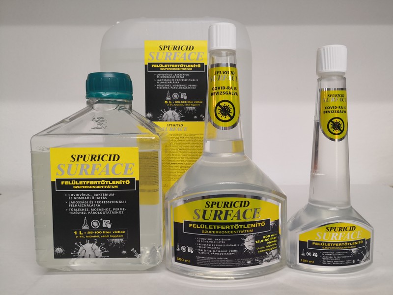 SPURICID SURFACE lakossági kiszerelések